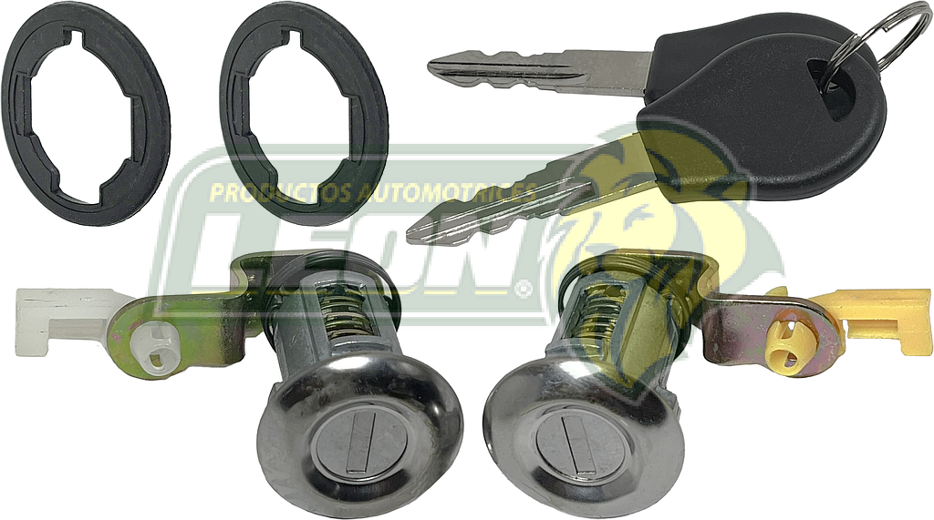 CHAPA PARA PUERTA NISSAN PICKUP D21 1986 (JGO. c/2 LLAVES)