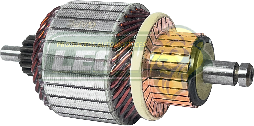 ARMADURA TIPO BOSCH VW PMGR GOLF, JETTA A-4 2L, AUDI, MERCEDES 98-04, 12V (1004011096, F000AL1361, 17730, 17780, 123 mm) 14 ESTRIAS