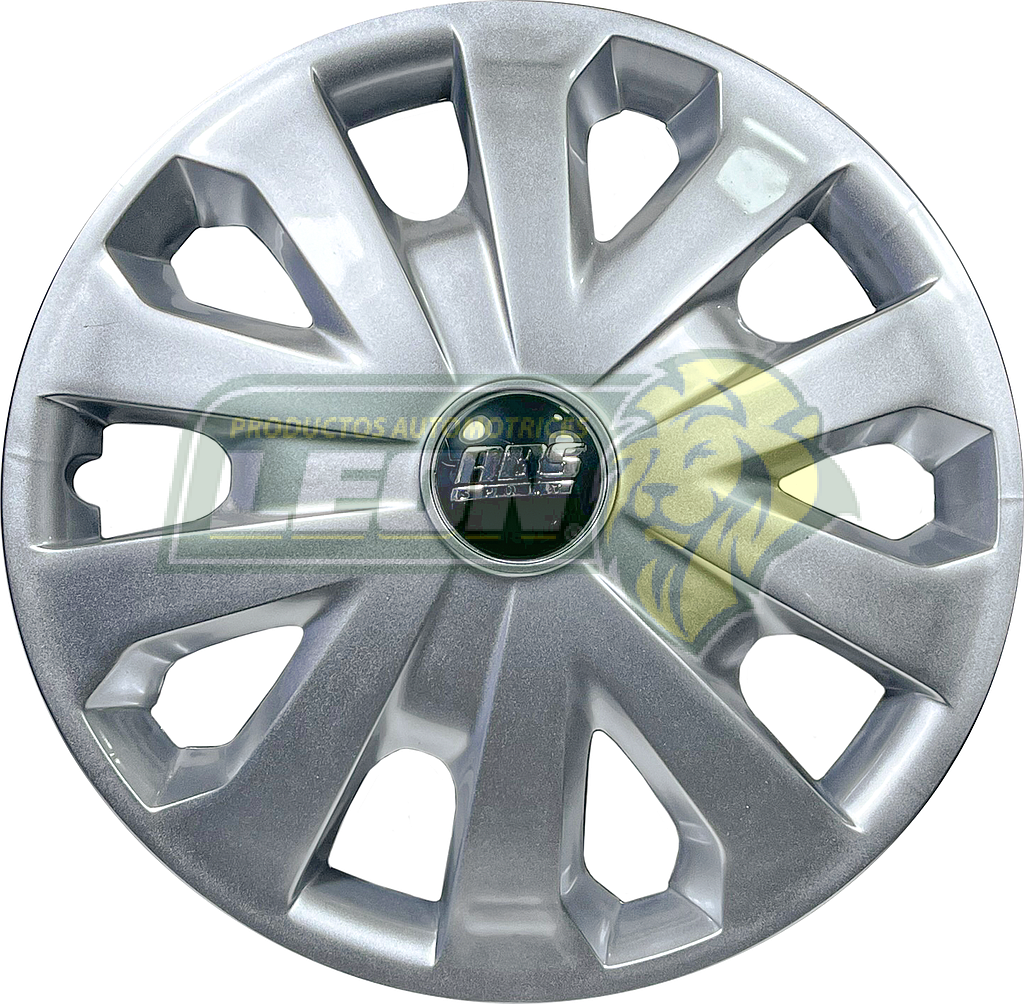 TAPON DE RIN 15” TIPO VERSA (JGO. c/4 pz.) ABS = T-ABSLGR-R15