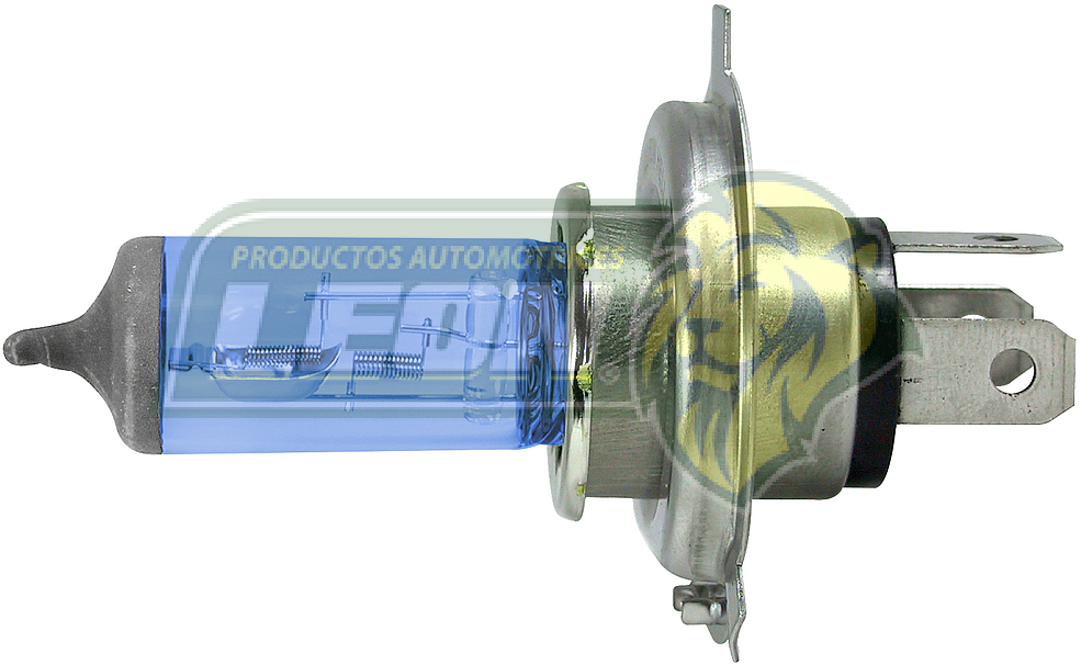 FOCO TIPO XENON H4 100/80W 12V P43t AZUL CLARO HELLA
