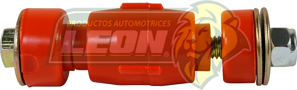 TORNILLO Ó BRAZO ESTABILIZADOR “CACAHUATE” NISSAN PLATINA 02-10, RENAULT CLIO 02-10 COMPLETO GOMAS NARANJAS