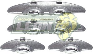 PROTECTOR P/PUERTA GRIS/CROMADO T/00 4 P