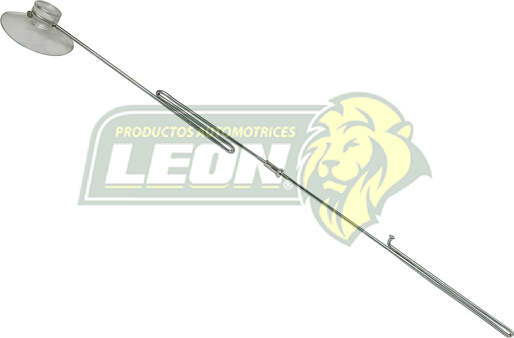 PORTA LETRERO ALAMBRE C/CHUPON GRANDE 33 cm