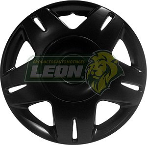 TAPONES DE RIN 13” TIPO PLATINA MOD. 47 NEGRO (JGO. c/4 pz.)