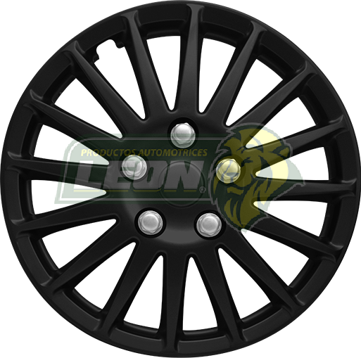 TAPONES DE RIN 13” SPX NEGRO TUNIX (JGO. c/4 pz.)