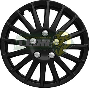 TAPONES DE RIN 13” SPX NEGRO TUNIX (JGO. c/4 pz.)