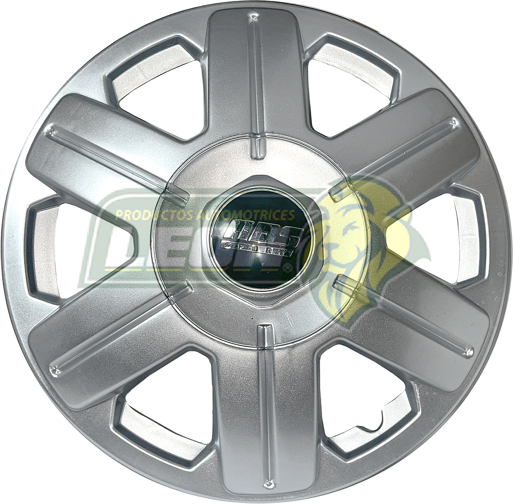 TAPON DE RIN 13” ABS ORIGINAL G.M. CHEVY C2 C/TUERCA (JGO. c/4 pz)