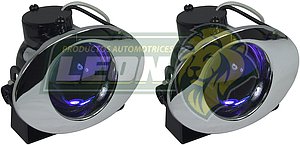 FARO NIEBLA LUPA 85/55W 12V AZUL (JGO. c/2 pz.)