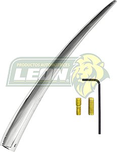 ANTENA IMITACION 17 cm. T/SABLE CROMADO NIKEN