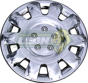 TAPON DE RIN 15” APARENTA 17 CROMADO (TG2001N) (JGO. c/4 pz.)