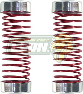PROTECTOR TIPO RESORTE GUIAS DE CABECERA (JGO c/2 pz.) ROJOS 