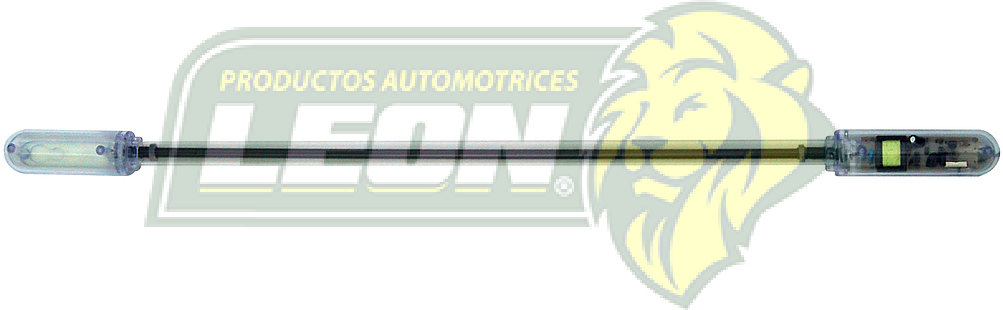 TUBO DE LUZ NEGRA DE 16" TAPAS TRANPAREN