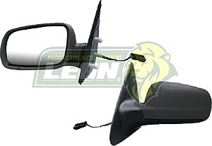 ESPEJO LATERAL VW POINTER 00- 2 PUERTAS P/PINTAR ABATIBLE ELÉCTRICO ORIGINAL (E-3109) (L)