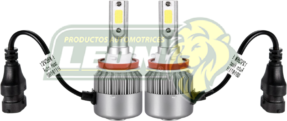 FOCO H16 HID 12/24V 36W LED C/BALASTRA 5000K (42611) (JGO. c/2 pz.)