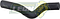 MANGUERA RAD. SUP. MG ZS L4 1.5L 20-24 (10243939) Ø: 18 mm, L: 50x230 mm, LONGITUD: 240 mm