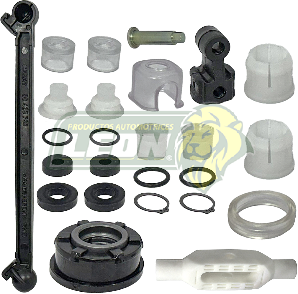 REPUESTO PALANCA Y MAROMA VEL. G.M. CHEVY 1.4, 1.6L TODOS (23 pzas.)