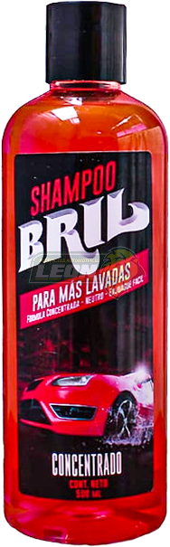 SHAMPOO FORMULA CONCENTRADA ESPUMADORA METAL BRIL (500 ml)