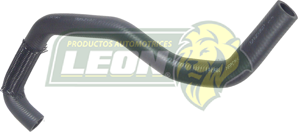 MANGUERA CALEFACCION ENTRADA G.M. OPTRA L4 1.8L 06-07 (96475078) Ø: 18 mm, L: 150x400 mm, LONGITUD: 620 mm