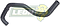 MANGUERA CALEFACCION ENTRADA G.M. OPTRA L4 1.8L 06-07 (96475078) Ø: 18 mm, L: 150x400 mm, LONGITUD: 620 mm