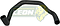 MANGUERA RAD. INF. FORD IKON L4 1.6L 01-07 Ø: 33 mm, L: 250x360 mm, LONGITUD: 980 mm