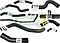 MANGUERAS MOLDEADAS DE ENFRIAMIENTO NISSAN TSURU III 1.6L 93-17 (KIT c/10 pzas.) LEÓN