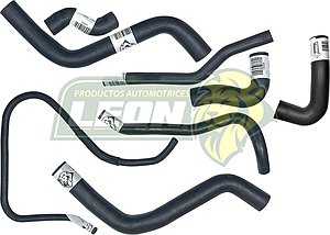 MANGUERAS MOLDEADAS DE ENFRIAMIENTO G.M. AVEO 1.6L 07-17 (KIT c/8 pzas.) LEÓN