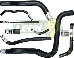 MANGUERAS MOLDEADAS DE ENFRIAMIENTO CHRYSLER ATOS 1.1L 05-11 (KIT c/8 pzas.) LEÓN