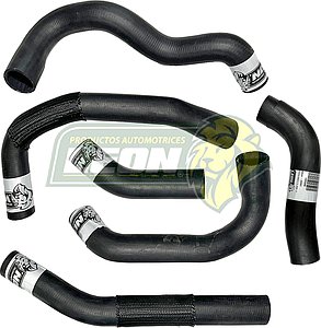 MANGUERAS MOLDEADAS DE ENFRIAMIENTO TOYOTA HIACE 2.7L 07-16 (KIT c/6 pzas.) LEÓN