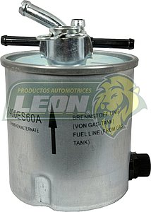 FILTRO COMBUSTIBLE NISSAN URVAN 3.9L 08-13, CABSTAR 2.5L 06-11 C/VALVULA (WK939/15, GPP-5773, FGI-303D)