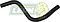 MANGUERA CALEFACTOR HONDA CRV 2.0L 99-01 (A MOTOR) (79725S10A00) Ø: 15 mm, L: 150x300 mm, LONGITUD: 450 mm