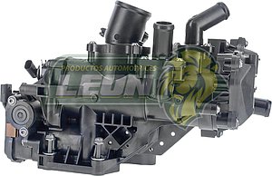 TOMA AGUA MODULO G.M. BLAZER 2.0T 20-26, GMC ACADIA 2.0L 20-23, BUICK ENVISION 2.0T 21-26, CADILLAC XT4 2.0T 19-25, CADILLAC XT5 2.0T 20-26, CADILLAC XT6 TURBO 2.0L 21-25 (INCLUYE TERMOSTATO ELECTRONICO) (100-283)