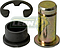 KIT BUJE Y PERNO PEDAL CLUTCH G.M. AVEO (3 pzas.)