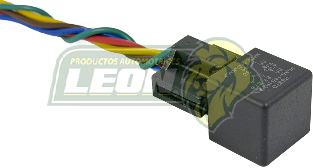 KIT RELEVADOR Y ARNES UNIVERSAL (5 TERMINALES) RELAY