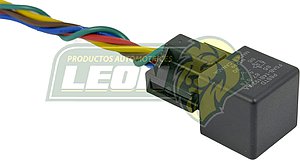 KIT RELEVADOR Y ARNES UNIVERSAL (5 TERMINALES) RELAY