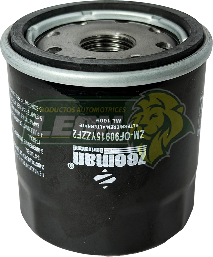 FILTRO ACEITE G.M. MATIZ 1.6L 11-16, NISSAN TSURU III 1.6L 10-17, MICRA 05-07, TOYOTA AVANZA 1.5L 07-19, COROLLA 1.8L 92.019, CAMRY 2.5L, YARIS 1.6L 21-23, TURBO SIENNA 2.5L 21-23, HIBRIDO RAV 4 2.5L 19-23, HIGHLANDER 2.5L 20-23, HIBRIDO PRIUS 1.8L 18-22, CHIREY TIGGO 8 PRO, 8 PRO MAX 2.0L, CHANGAN ALSVIN 1.5L 22-24, BAIC M50S 1.5L 20-21, SUZUKI BALENO 1.4L 21-23, JINMY 1.5L 22-23, GRAND VITARA 2.4L 09-10, SWIFT 1.5L 08-10, ERTIGA 1.5L 19-23, SCROSS 1.4L 18-23 (PH4967, ML1009, GP157, OF4967) CUERDA 3/4-16