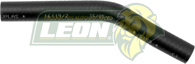 MANGUERA CALEFACTOR FORD FOCUS L4 2.0L 01-03, JEEP LIBERTY V6 3.7 02-06, NISSAN NX L4 1.6L 91-93, SENTRA B13 L4 1.6L 91-93, TOYOTA SIENNA V6 3.0L 98-03 (9240266Y00, 1M5118C256AA, E90H18D334F, YS4Z18472BA) Ø: 15 mm, L: 50x200 mm, LONGITUD: 220 mm