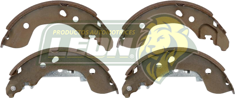 BALATA FRENO TAMBOR R.T. NISSAN MARCH 1.6L 12-26, MICRA 1.4, 1.6L 05-07, NOTE 1.6L 14-19, V-DRIVE 1.6L 20-26, VERSA 1.6, 1.8L 12-19 (S1020) DYNAMIK