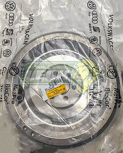 VOLANTE MOTOR VW GOLF A3 1.8L 91-98, GOLF A4 1.8L 97-07, JETTA A4 2.0L 98-07, VARIANT 2.0L 00-05, NEW BEETLE 2.0L 98-05, PASSAT B3 B4 2.0L 93-97, SEAT LEON 1.8L 99-06, TOLEDO 1.8 00-05 (028105269C, 037105269L, 037105269M, 068105269D, 068105269F, 068105269G, 068105271F, 068105269H)