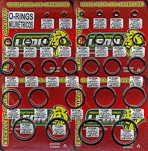 MUESTRARIO DE O-RINGS MILIMETRICOS
