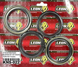 KIT DE RETENES RUEDA DELANTERA INT Y EXT. NISSAN TSURU III 92-17 (4 pzas.)