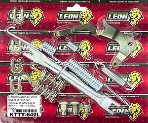 KIT FRENO TAMBOR (L) TOYOTA HIACE 19-22, HILUX 15-21, TACOMA 03-04, TUNDRA 03-06 1397 S764, 1759 S1115 (KT640L, JT213AL)