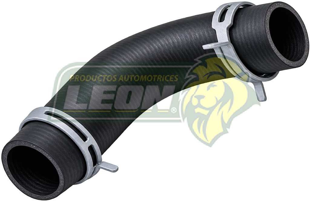 MANGUERA RAD. TOMA LLENADO RADIADOR NISSAN NP300 L4 2.5L 16-22, NP300 FRONTIER 2.5L 16-23 (215014KH0C) ALTO: 11 cm, LARGO: 13 cm, ØI: 31 mm (19237, 220-261) “INCLUYE  2 ABRAZADERAS”