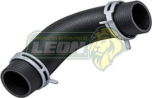 MANGUERA RAD. TOMA LLENADO RADIADOR NISSAN NP300 L4 2.5L 16-22, NP300 FRONTIER 2.5L 16-23 (215014KH0C) ALTO: 11 cm, LARGO: 13 cm, ØI: 31 mm (19237, 220-261) “INCLUYE  2 ABRAZADERAS”