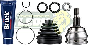 ESPIGA HOMOCINETICA VW JETTA A3, GOLF A3 2.8L, GOLF A4, JETTA A4 1.8, 1.9, 2.0L 99-05, NEW BEETLE 1.8, 2.0L 98-11, AUDI A3, S3, A4, A6, TT 1.8L 97-04, SEAT IBIZA, LEON, CUPRA, TOLEDO 97-06