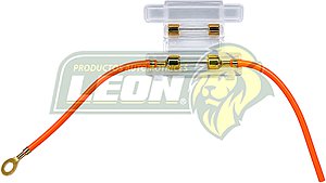 PORTAFUSIBLE DE VIDRIO DOBLE CAJA 2 FUSIBLES UNIVERSAL, HONDA, YAMAHA, VENTO
