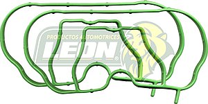 JUNTA MULTIPLE FORD 1.6L SOHC 8V ZETEC ROCAM FIESTA, IKON, KA, COURIER 01-10 (ADMISION) (JGO. c/2 pzas.) HO941K