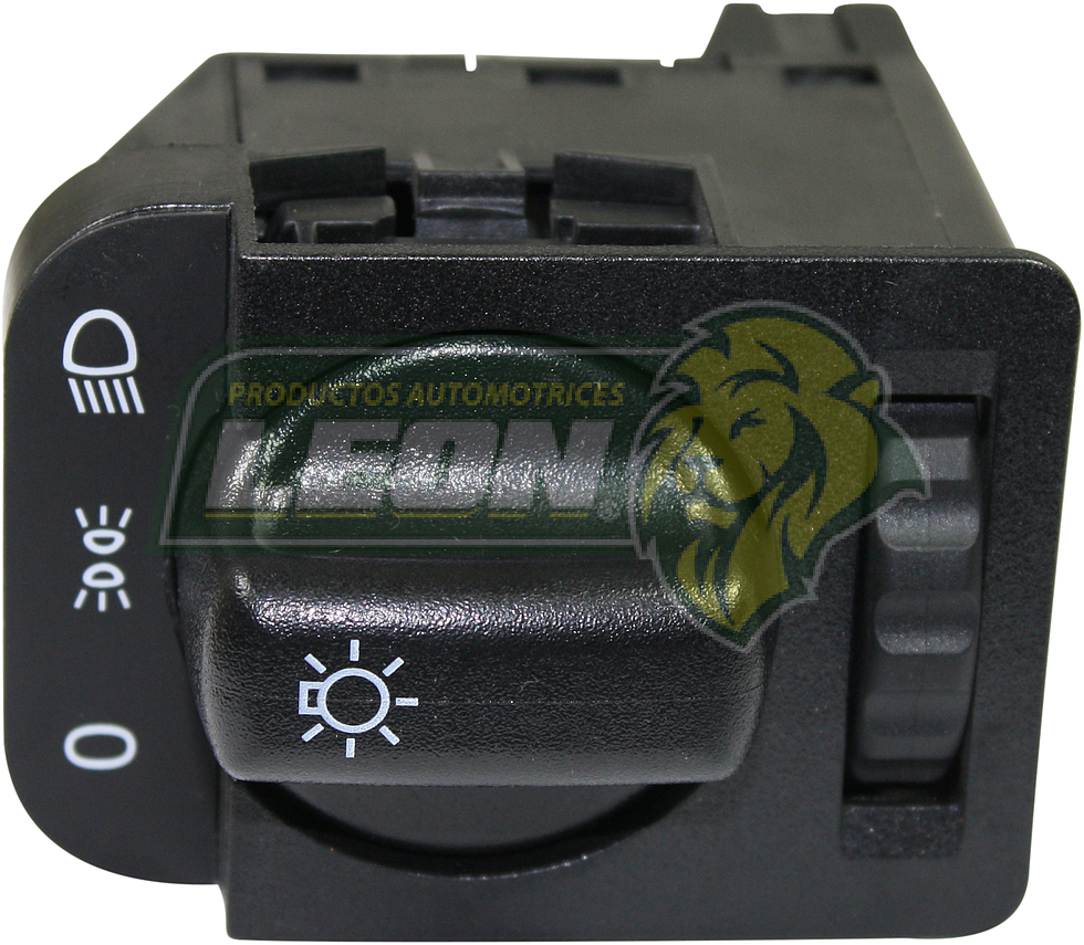 INTERRUPTOR ó SWITCH LUCES G.M. CHEVY C2 1.6L 95-12 (CON RESISTENCIA) 10T. BRUCK