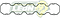 JUNTA TAPA PUNTERIAS G.M.CHEVY 1.6L 95-12, JOY, SWING, MONZA, CORSA, C2, PK-UP, TORNADO 4 Cil. 1.6, 1.8L (INTERMEDIA TAPA DE VALVULAS) “LIGA”