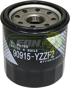 FILTRO ACEITE TOYOTA CAMRY, COROLLA, MATRIX, RAV-4 02-06, AVANZA Y OTROS COMO SERVICIO PESADO MONTACARGAS, MASSEY-FERGUSON, JOHN DEERE VARIOS “GSK”