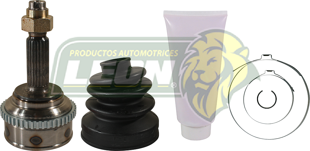 ESPIGA HOMOCINETICA G.M. AVEO, PONTIAC G3 07-11 ABS STD. EXT.22, INT.22 “KIT” D77